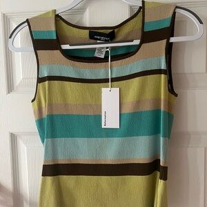 Reformation Women's Multicolor Striped Tank Top